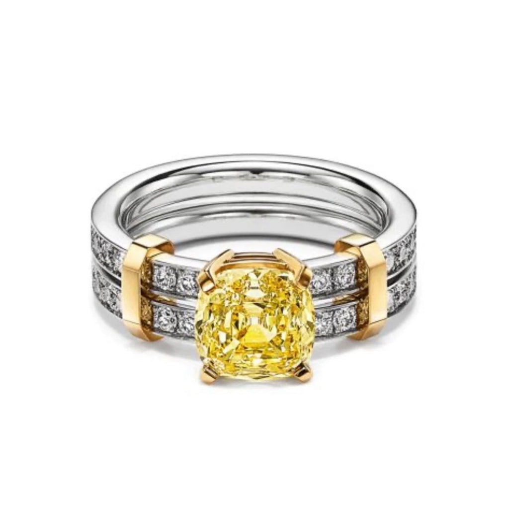 18K Tiffany & Co. Schlumberger Stone Ring