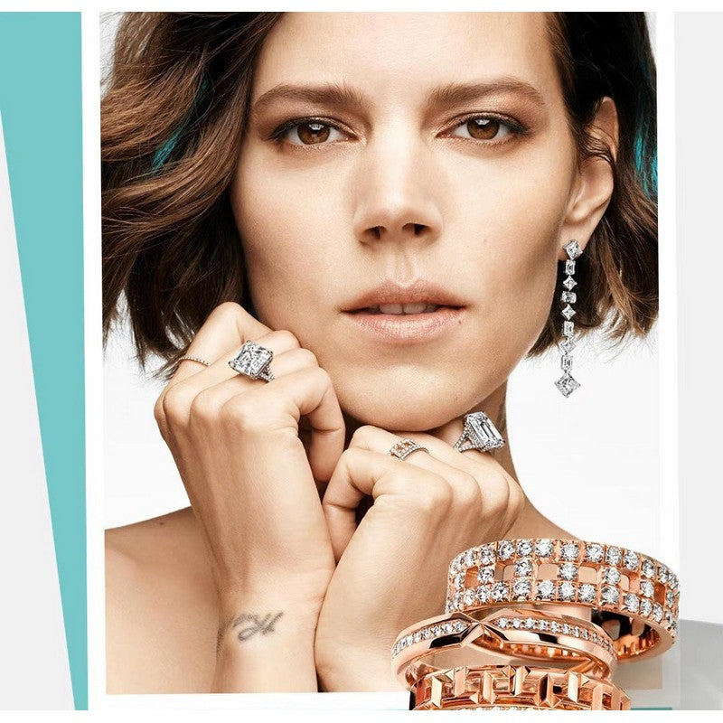 18K Tiffany & Co. Diamond Earrings