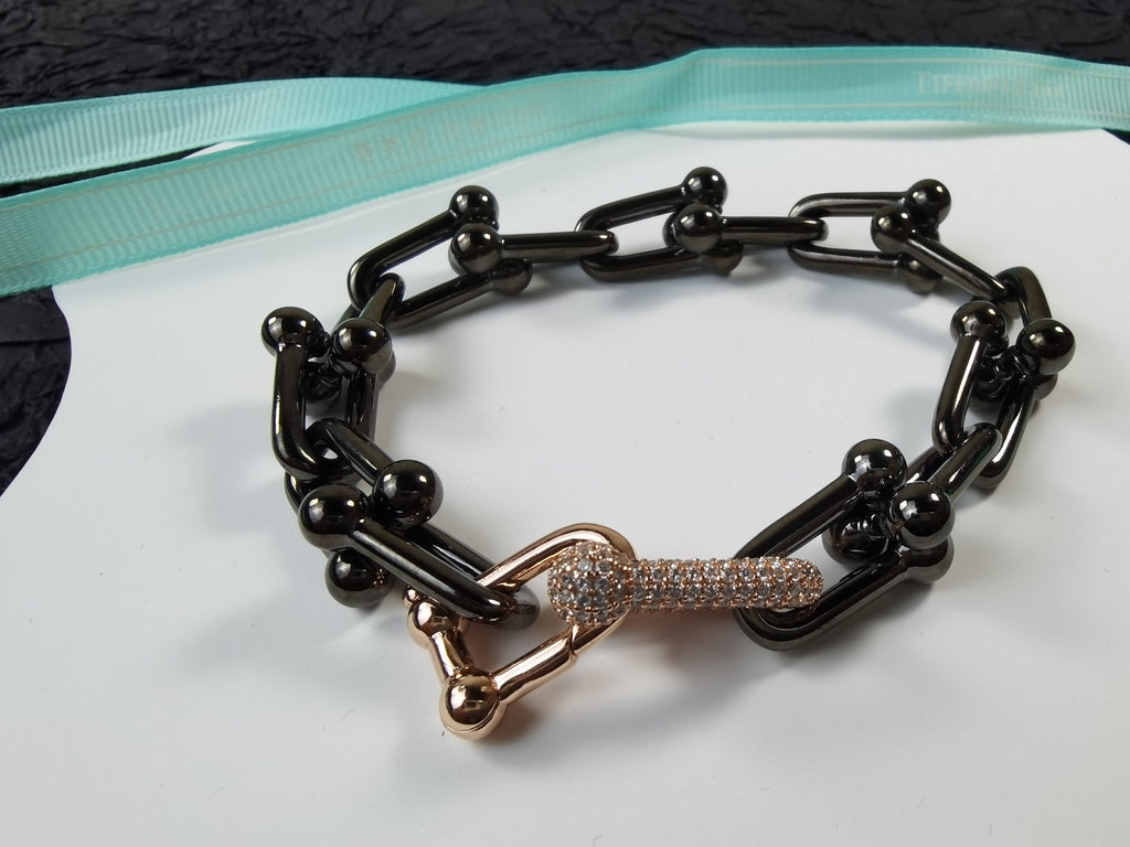 18K Tiffany & Co. HardWear Titanium Bracelet
