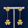 18K Van Cleef & Arpels Frivole Pendant Earrings