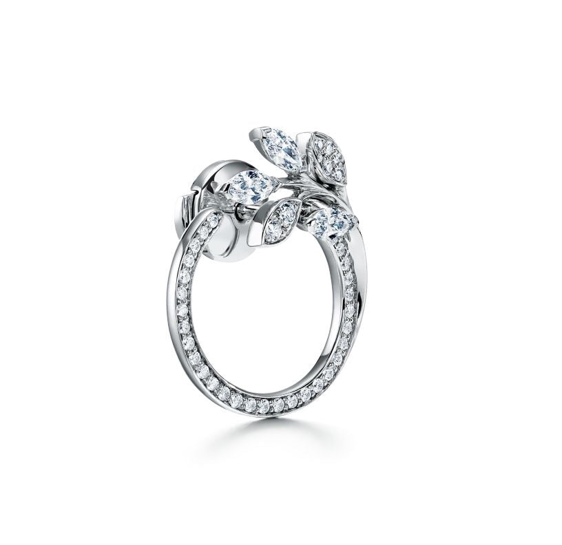 18K Tiffany & Co. Victoria Diamonds Earrings