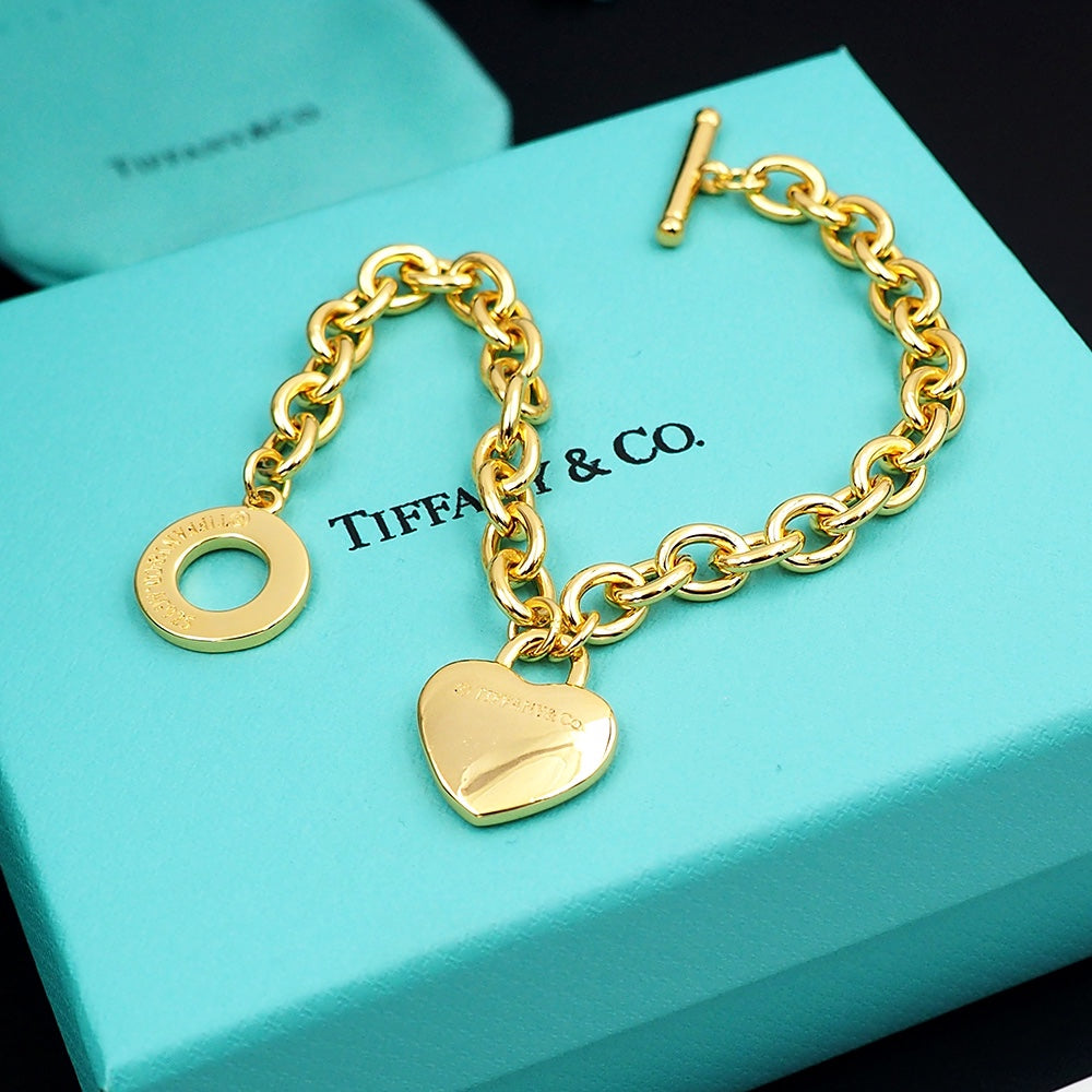 18K Tiffany & Co. Tag Chain Bracelet