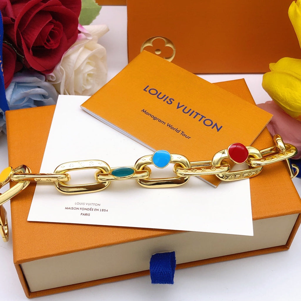 18K Louis Vuitton Lou Yayoi Kusama Bracelet