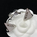 18K Prada Diamond Earrings