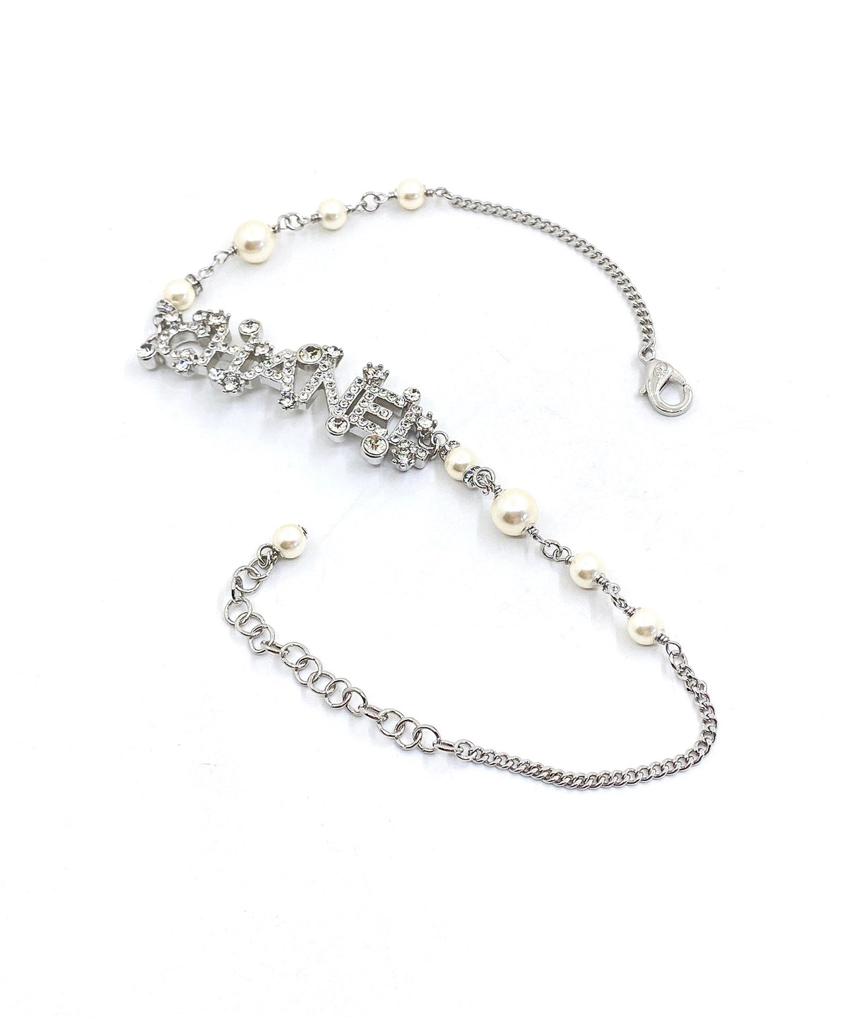 18K Chanel Crystals Necklace