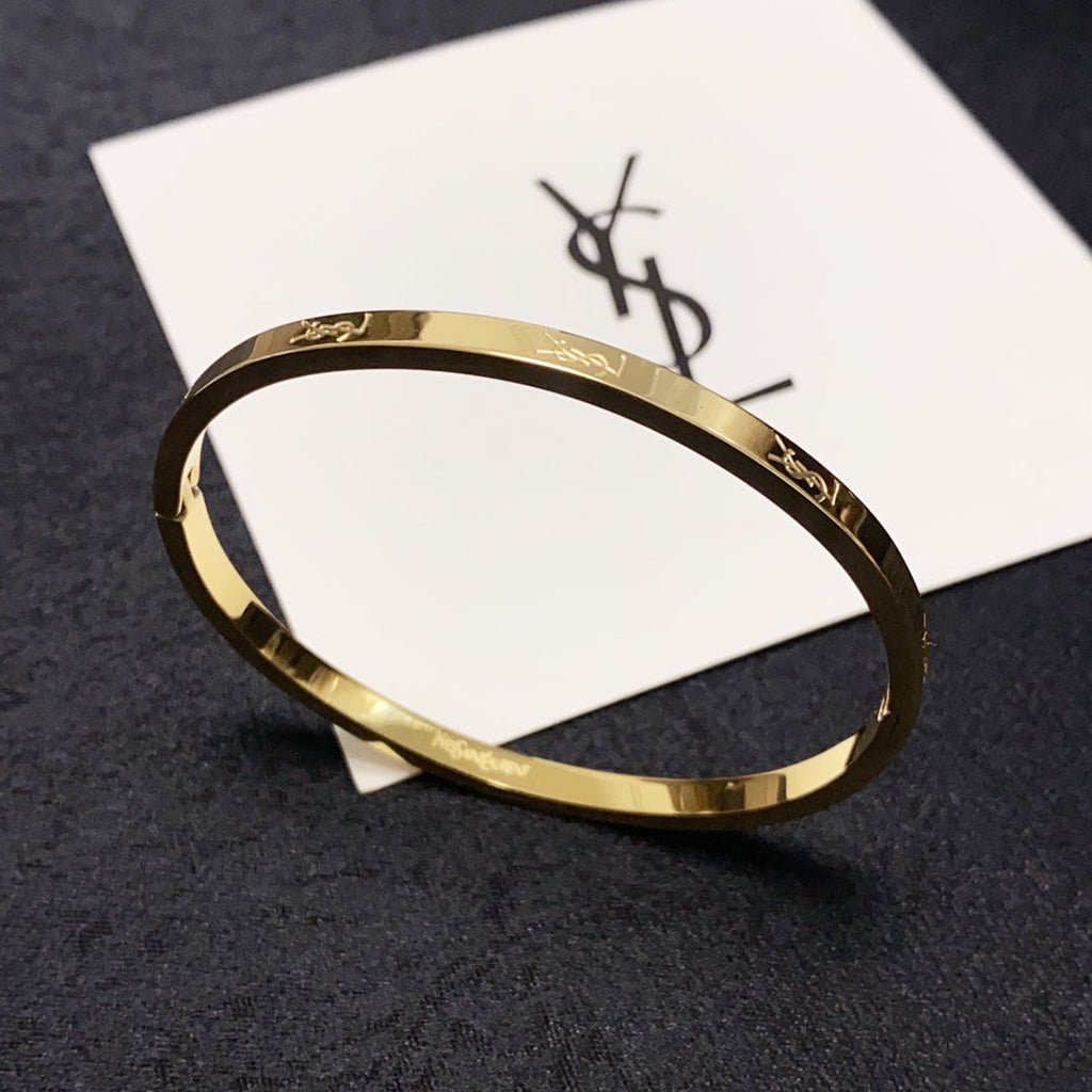 18K Saint Laurent YSL Bracelet
