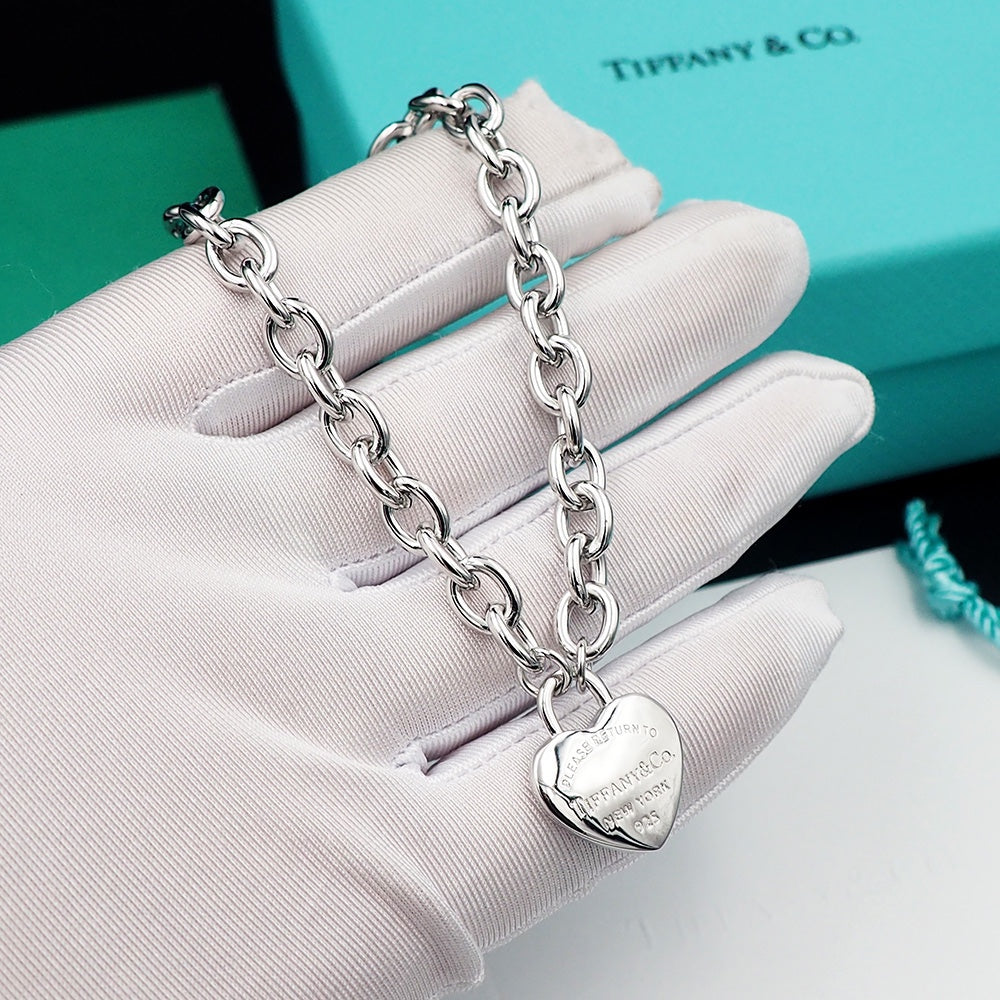 18K Tiffany & Co. Tag Chain Bracelet