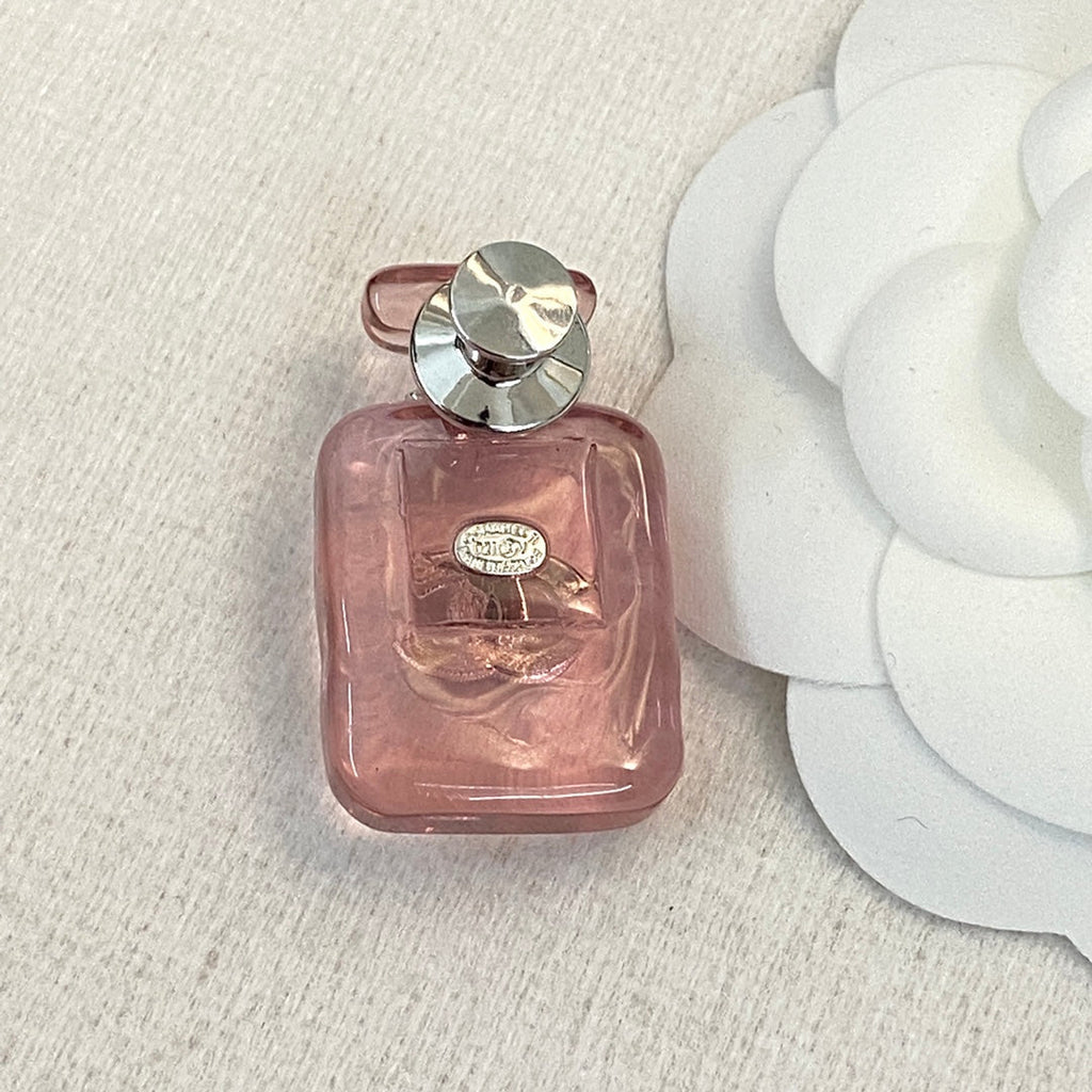 18K Chanel Perfume Color Bottle Brooch