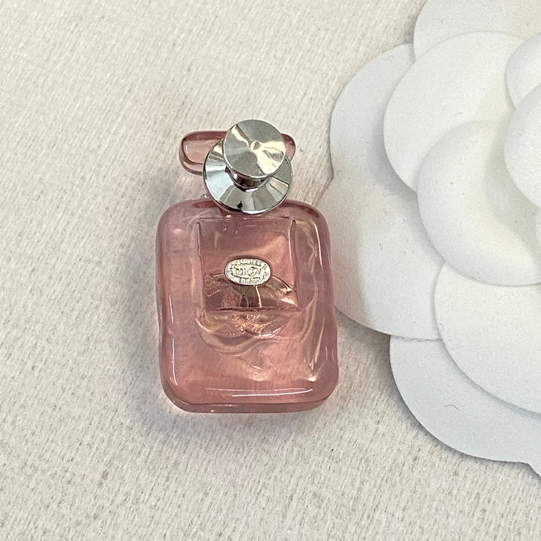 18K Chanel Perfume Color Bottle Brooch
