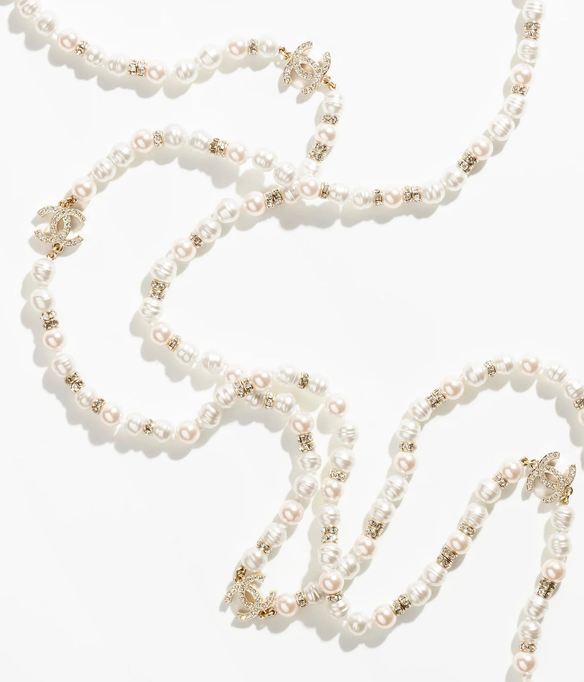 18K Chanel Pearl Choker Necklace