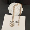 18K Chanel Camellia Pearl Necklace
