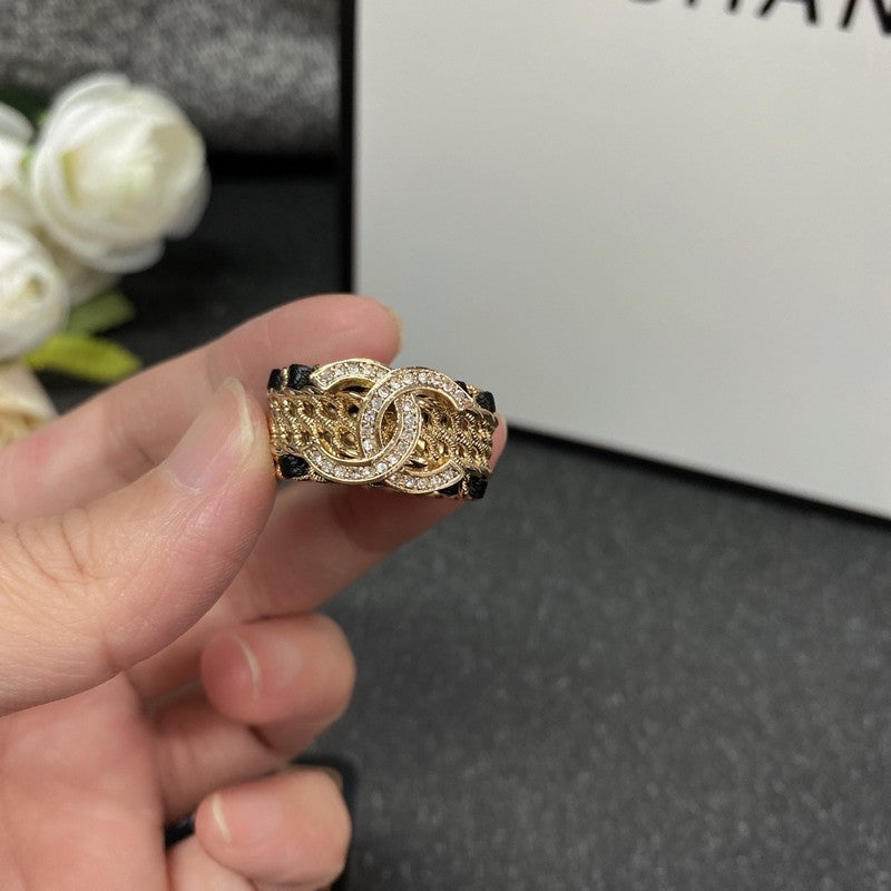 18K Chanel Strass Diamond Ring