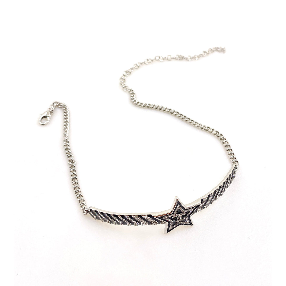 18K Chanel Star Diamonds Necklace