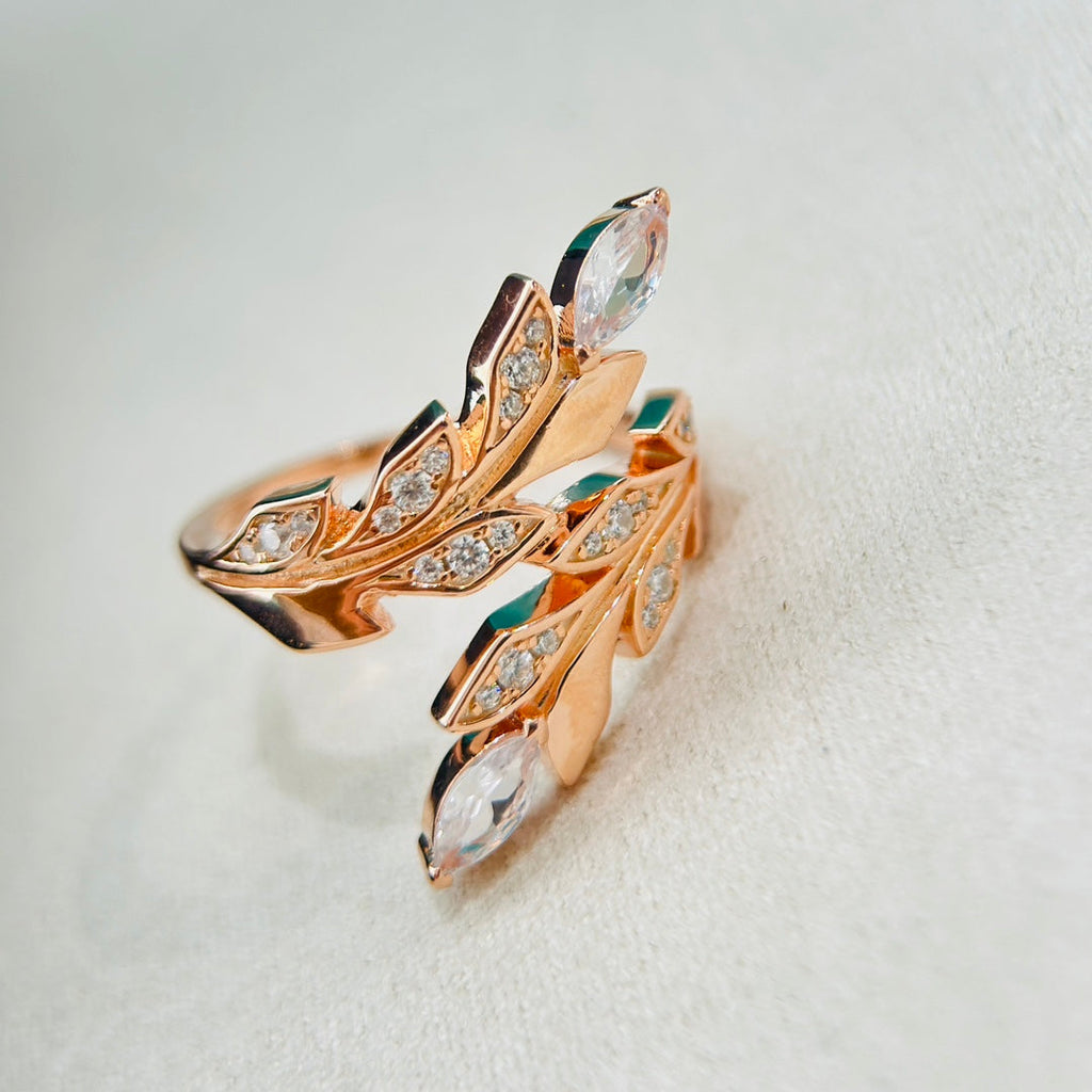 18K Tiffany & Co. Victoria Vine Bypass Ring