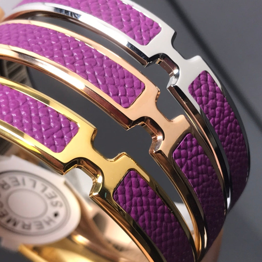 18K Olympe Purple Hermès Bracelet