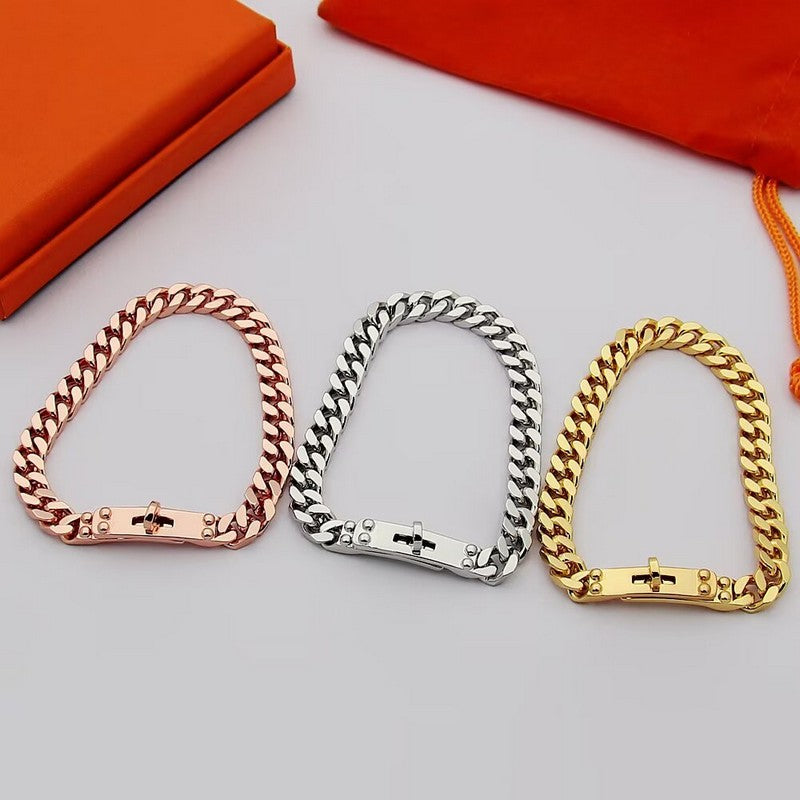 18K Kelly Hermès Chain Bracelet