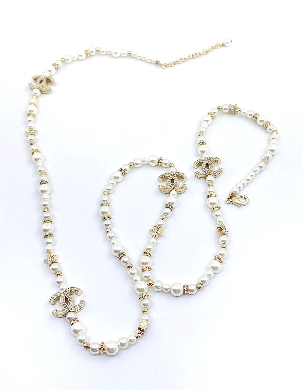 18K Chanel Pearls Necklace