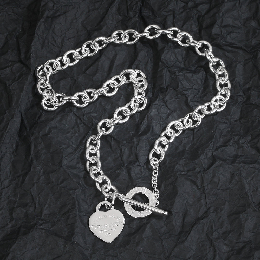 18K Tiffany & Co. Heart Tag Necklace
