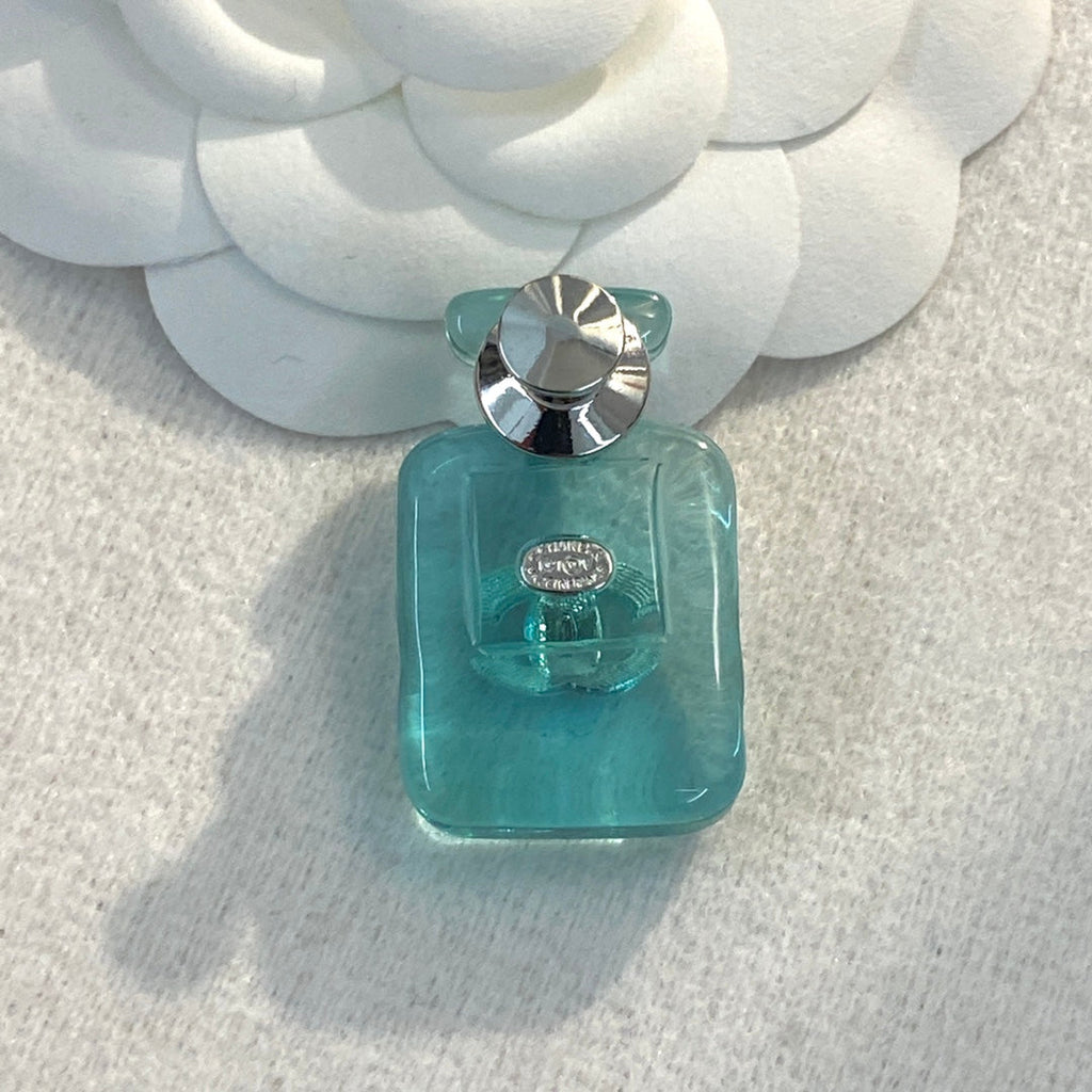 18K Chanel Perfume Color Bottle Brooch