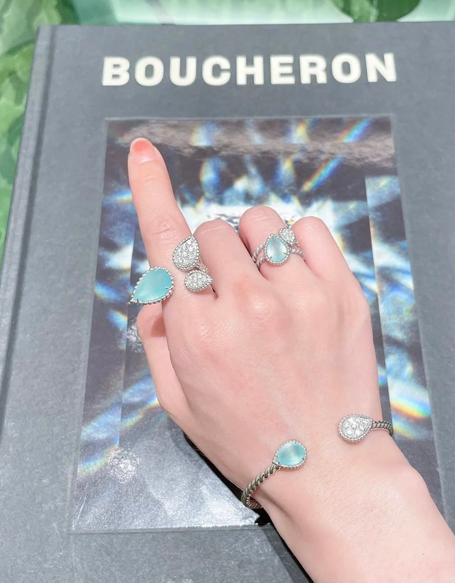 18K Boucheron Serpent Bohème Diamonds Ring