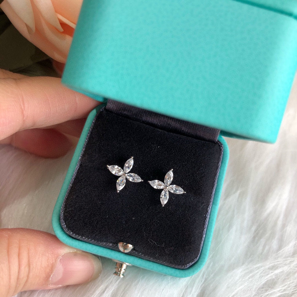 18K Tiffany & Co. Victoria Earrings