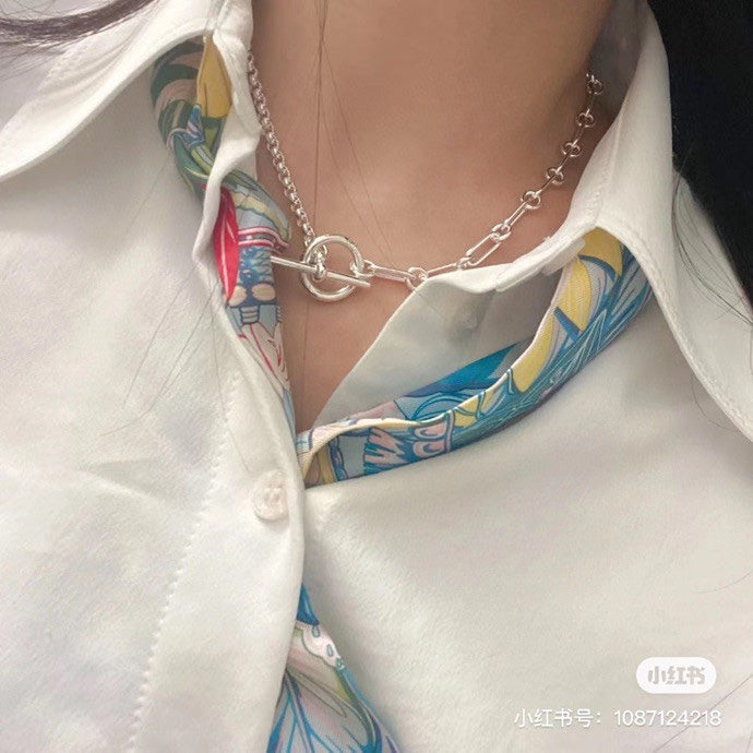 18K Chaine D'ancre Chain Hermès Necklace