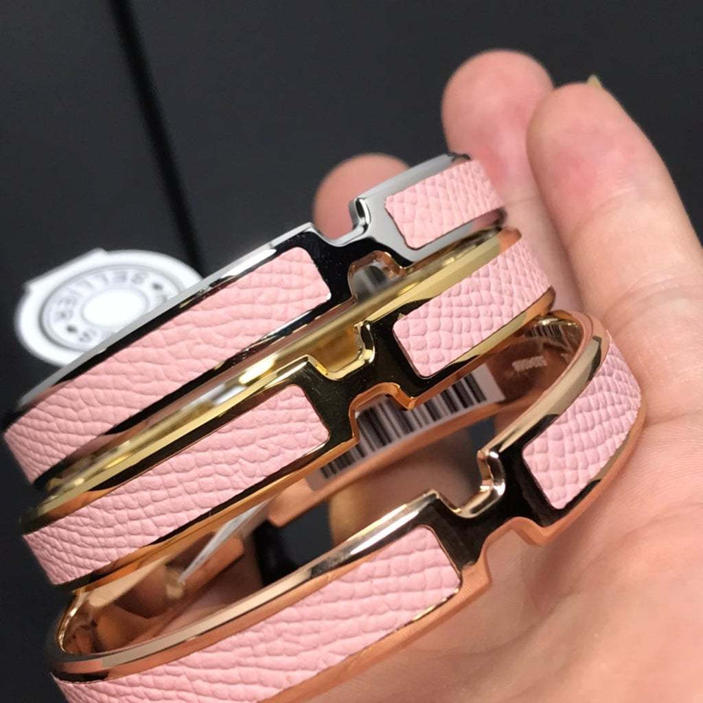 18K Olympe Light Pink Hermès Bracelet