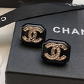 18K Chanel Resin Earrings