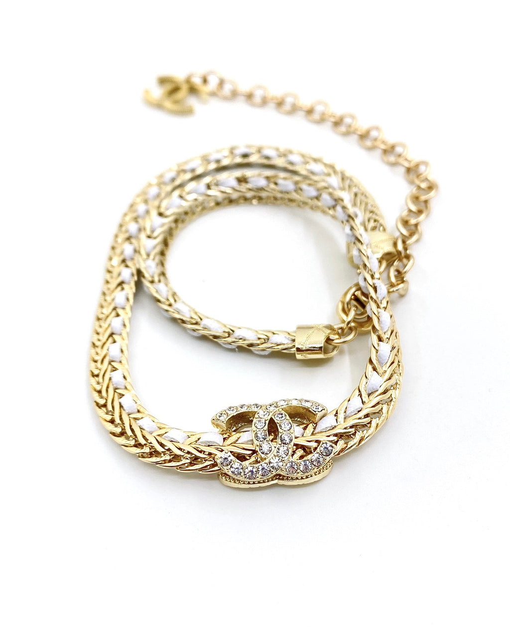 18K Chanel Diamonds Choker Necklace