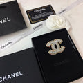 18K Chanel Diamonds Brooch