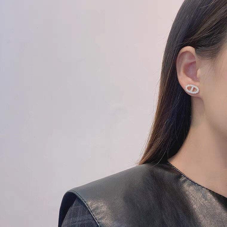 18K Farandole Diamond Hermès Earrings