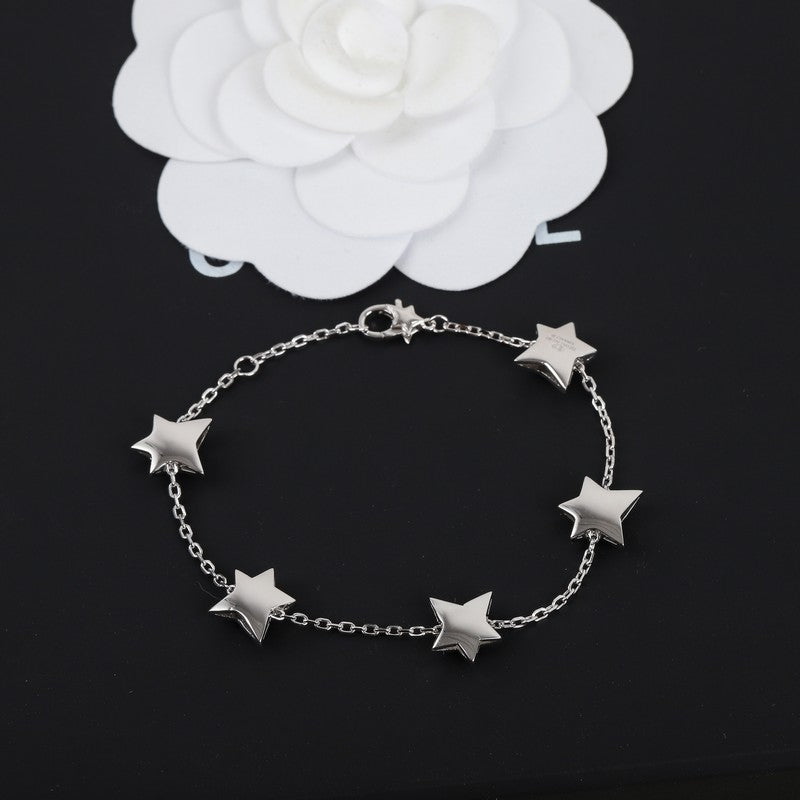 18K Chanel Star Diamond Bracelet