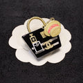 18K Chanel Bag Brooch