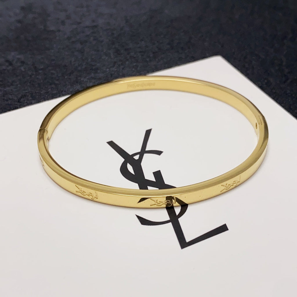 18K Saint Laurent YSL Bracelet