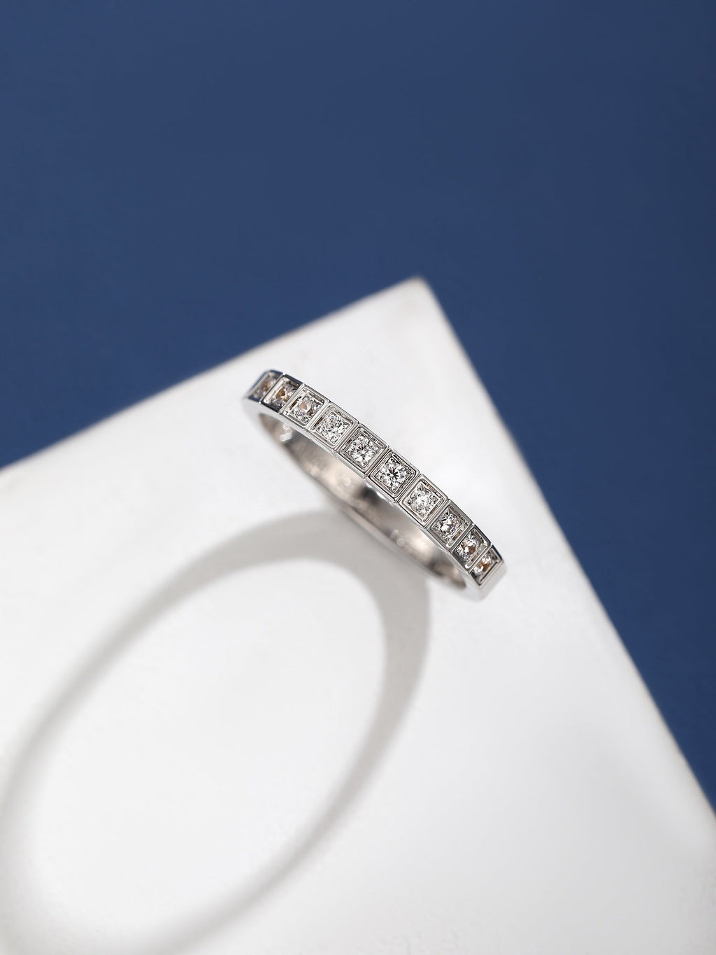 18K Chopard Ice Cube Diamonds Ring