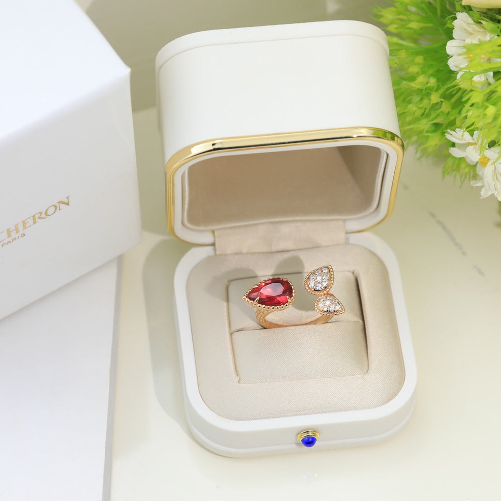 18K Boucheron Serpent Bohème Diamonds Ring