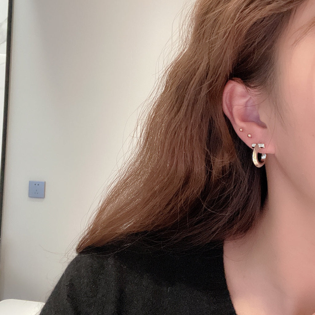 18K Tiffany & Co. Hoop Earrings