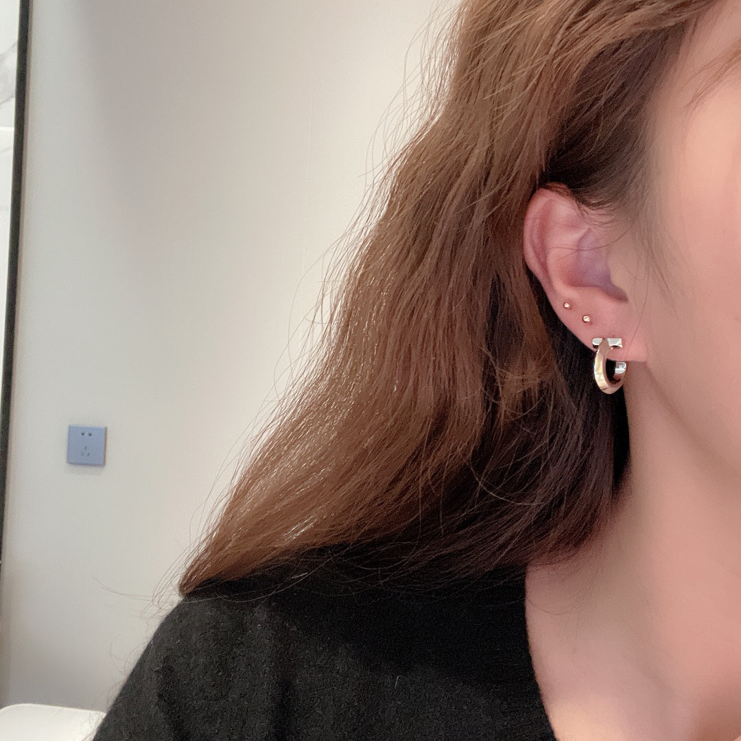18K Tiffany & Co. Hoop Earrings