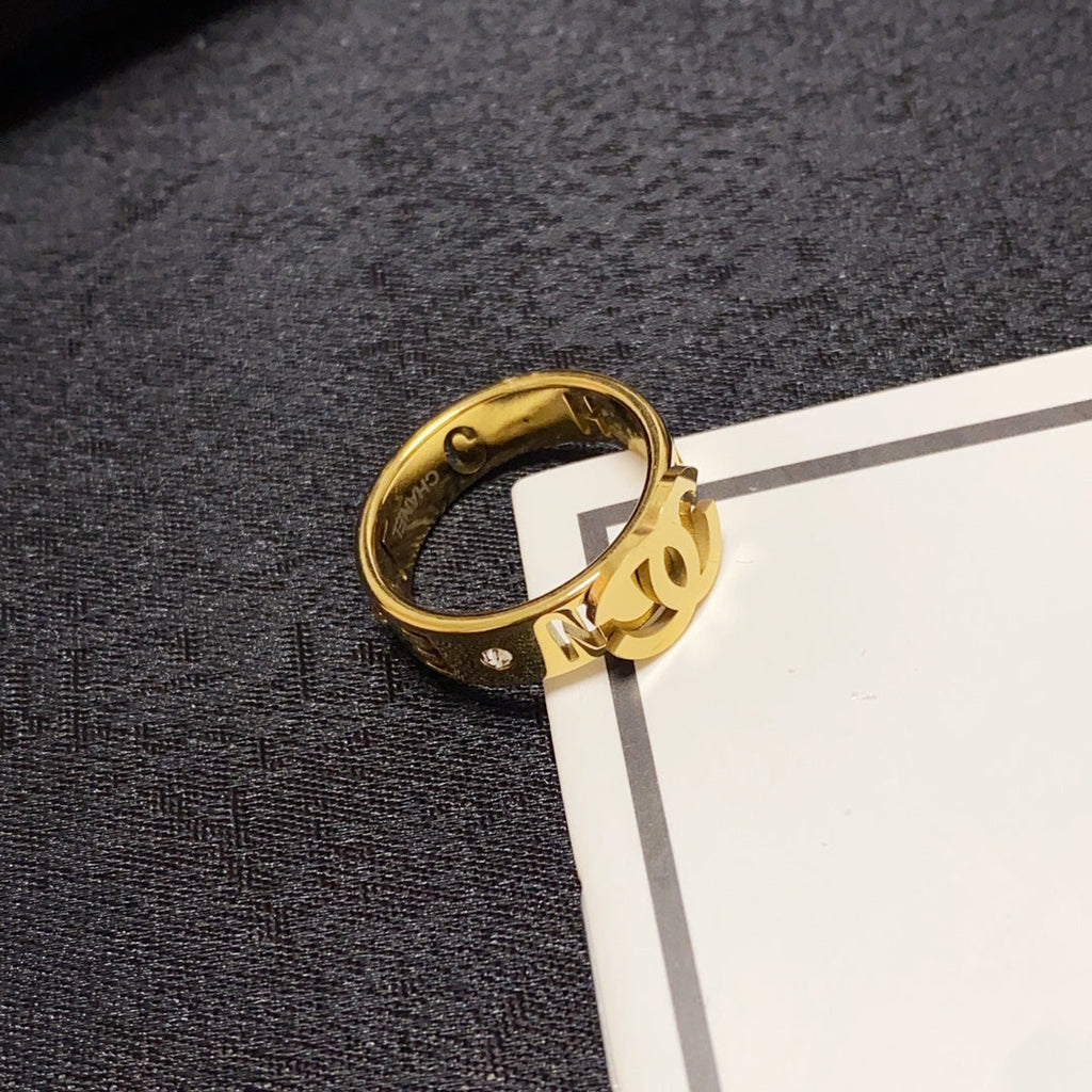18K Chanel Yellow Gold Ring