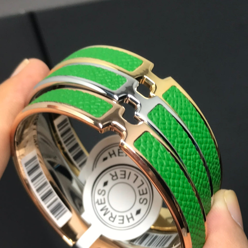 18K Olympe Green Hermès Bracelet