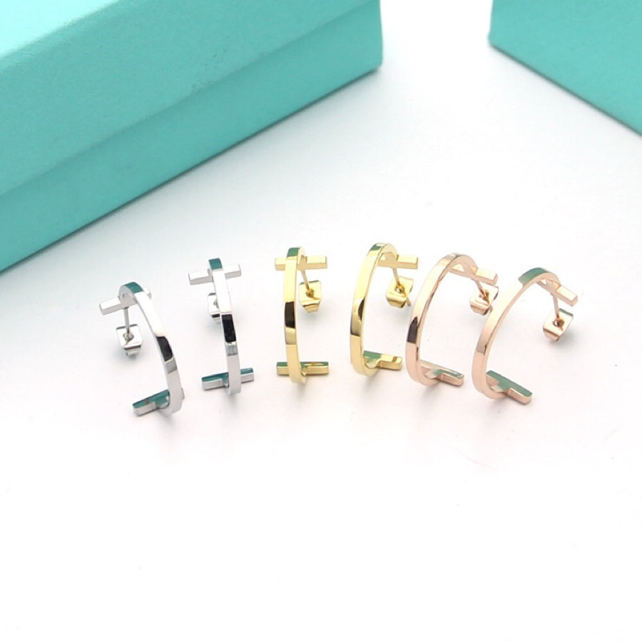 18K Tiffany & Co. Hoop Earrings
