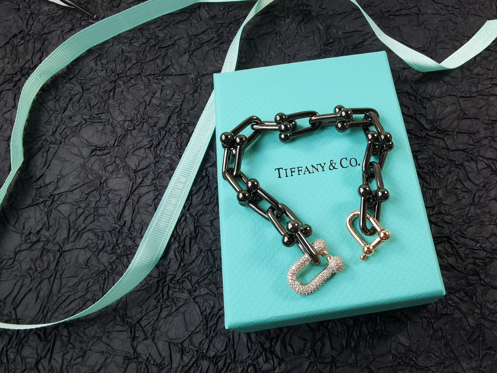 18K Tiffany & Co. HardWear Titanium Bracelet