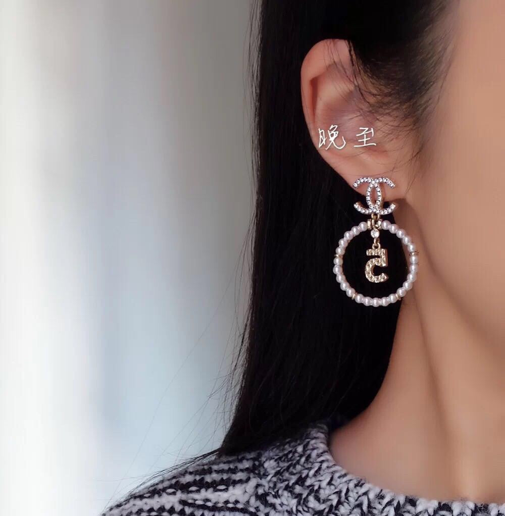 18K Chanel No.5 Perfume Bottle Earrings
