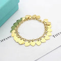 18K Tiffany & Co. Heart Tag Bracelet