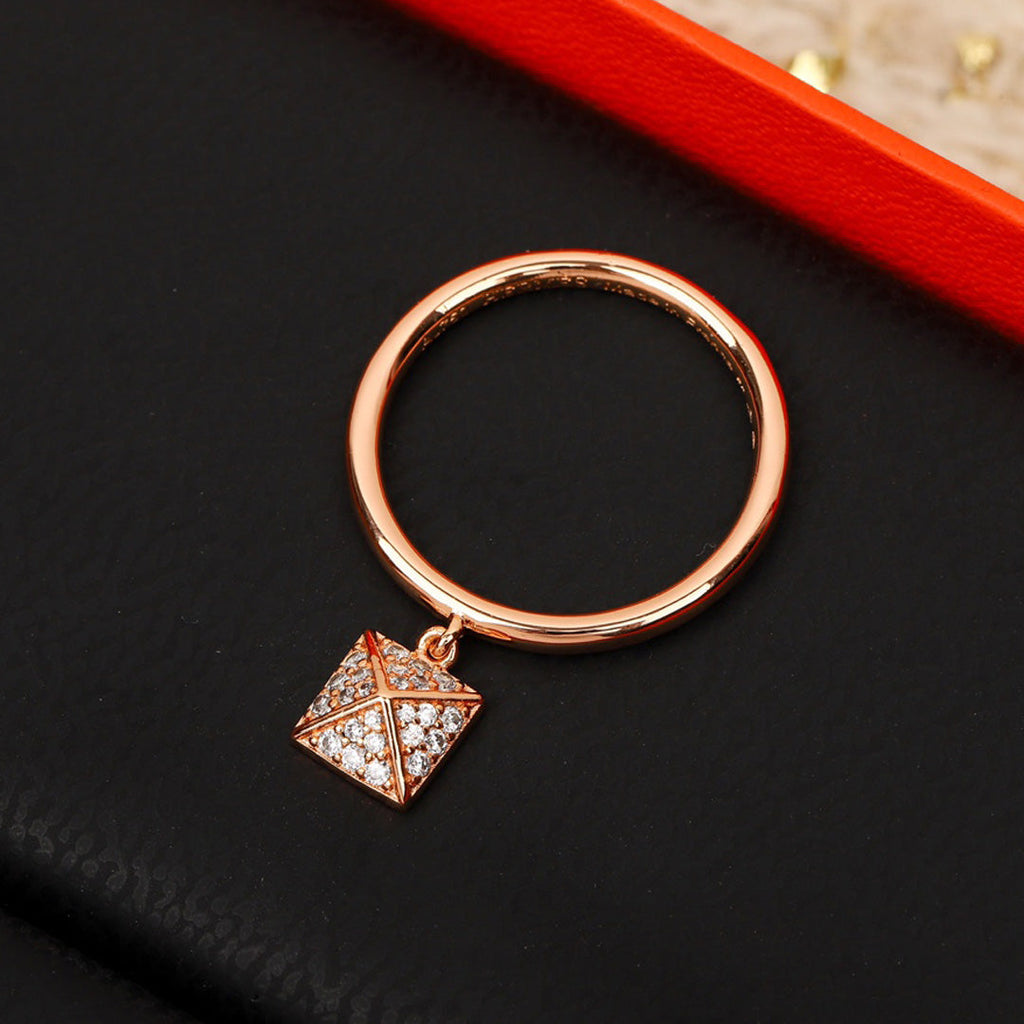 18K Chaine D'ancre Verso Hermès Ring
