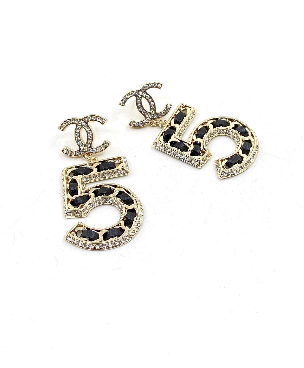 18K Chanel N0.5 Perfume Earrings