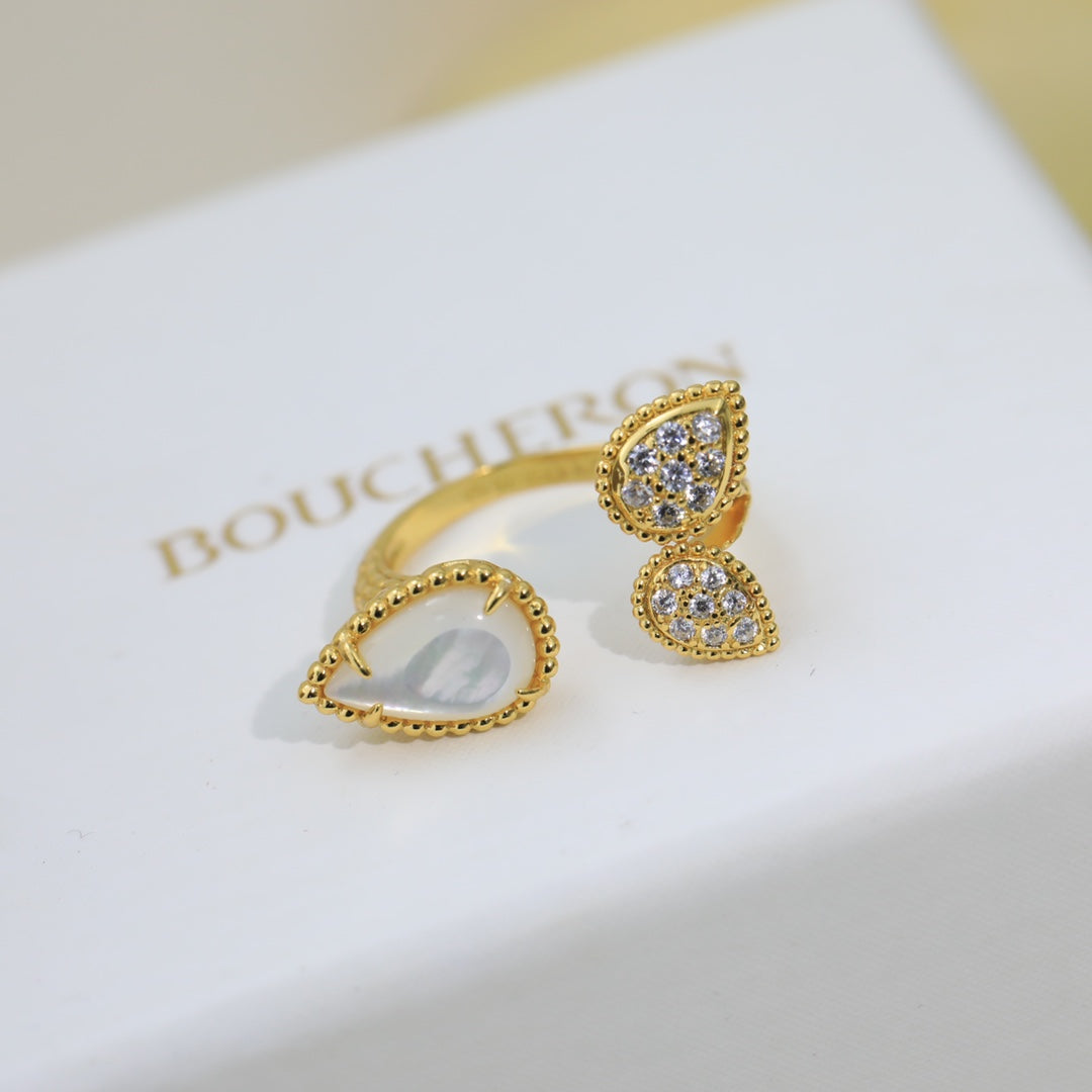 18K Boucheron Serpent Bohème Diamonds Ring