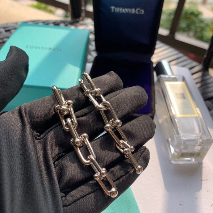 18K Tiffany & Co. HardWear Graduated Link Earrings