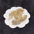 18K Chanel Diamonds Brooch