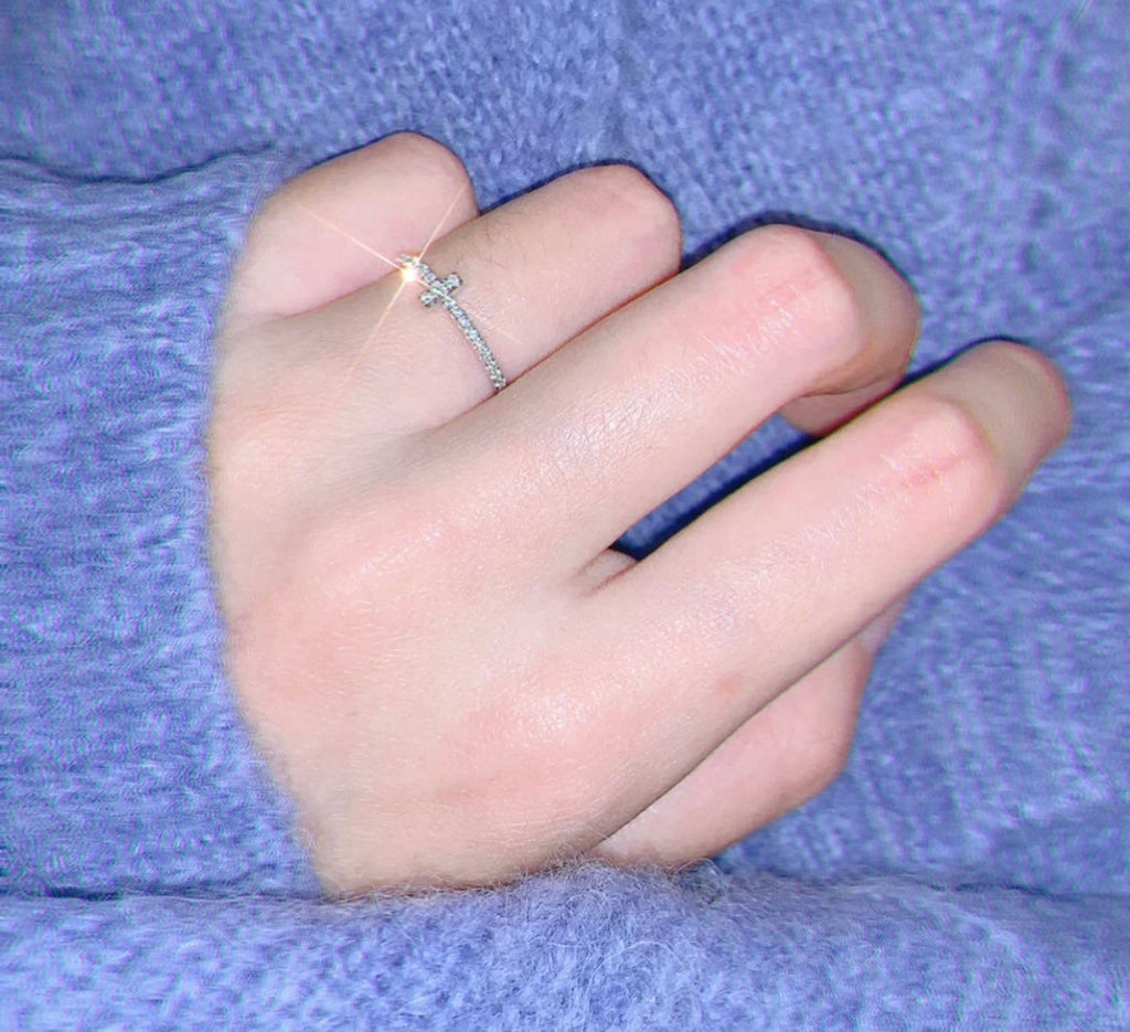 18K Tiffany & Co. Diamond Wire Ring